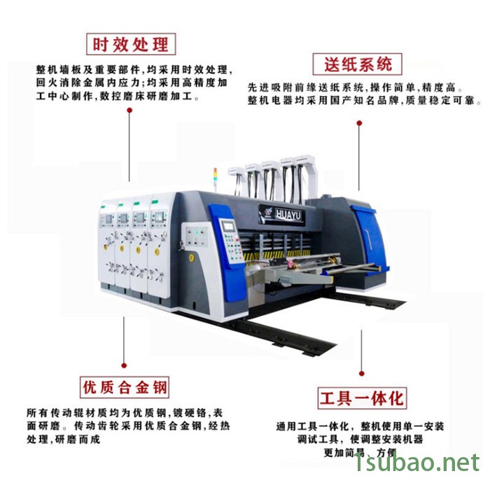 华誉B型2800 全自动印刷开槽模切机 高速印刷开槽模切机 厂家供应支持定制图2