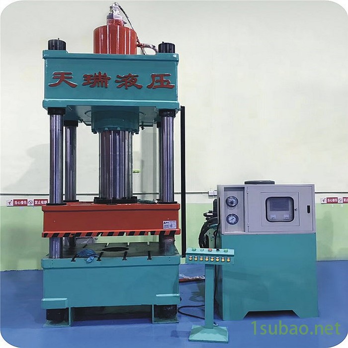 天瑞机械供应拼图液压机 深压纹液压机 烫金模切压纹机图2