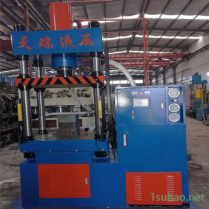 天瑞机械供应拼图液压机 深压纹液压机 烫金模切压纹机图4