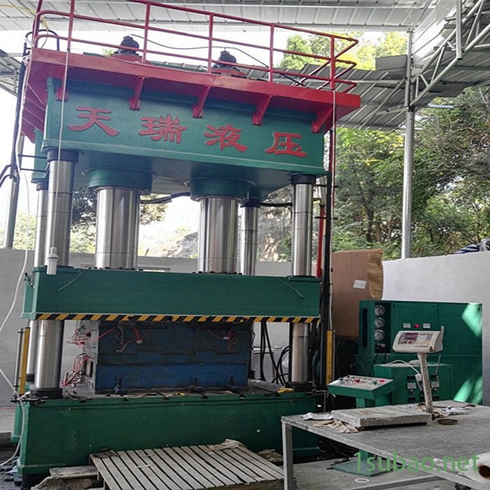 天瑞机械供应拼图液压机 深压纹液压机 烫金模切压纹机图5