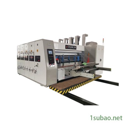 创新纸箱机械 高速印刷模切机 瓦楞纸板模切开槽机 现货供应纸箱三色印刷机