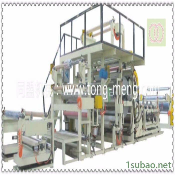 供应东莞【复合机 涂布机 皮革处理机】同盟牌TM-903  PVC三层贴合压纹机图3