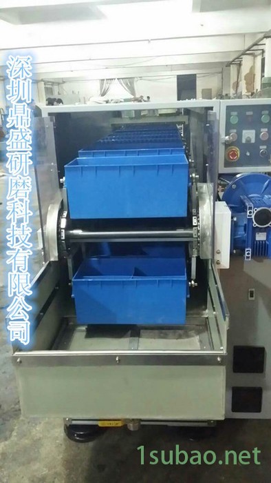 鼎盛研磨机磁力研磨抛光机、手机中板专用研磨抛光机、去毛刺披锋磁力机、半自动磁力研磨生产线、磁力研磨机、抛光机厂家图2