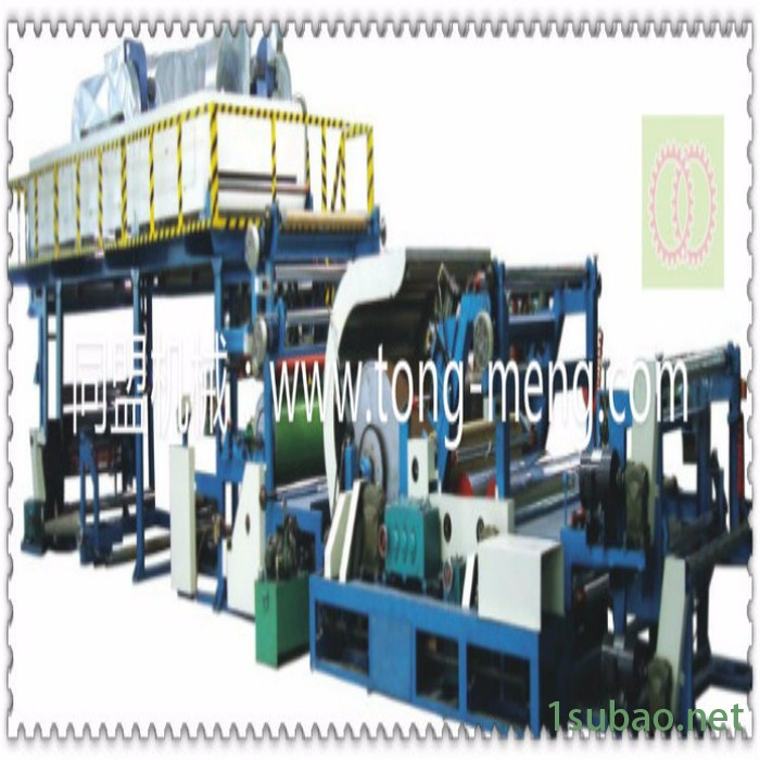 供应东莞【复合机 涂布机 皮革处理机】同盟牌TM-022-c多功能干式复合机 压纹机图2