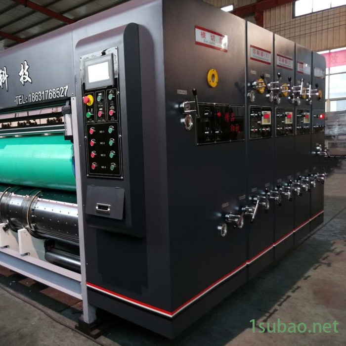 创新1225 全自动印刷模切机 前缘送纸水墨印刷机 高速水墨印刷模切开槽机 纸箱印刷机生产厂家图2