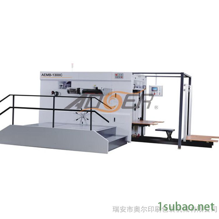 奥尔AEMB-1300C 半自动模切机啤机 平压平压痕机 瑞安平压压痕切线机 烫金机图2
