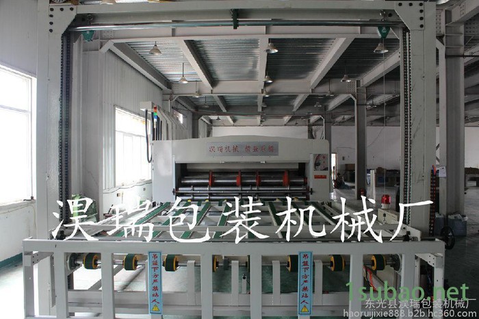 **淏瑞2600-410 高速全自动水墨印刷圆压圆模切机 高速纸箱印刷开槽机 全套纸箱机械设备图4