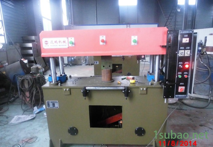 EVA珍珠绵下料机 海绵冲型机 无纺布裁断机 砂纸模切机 直图3