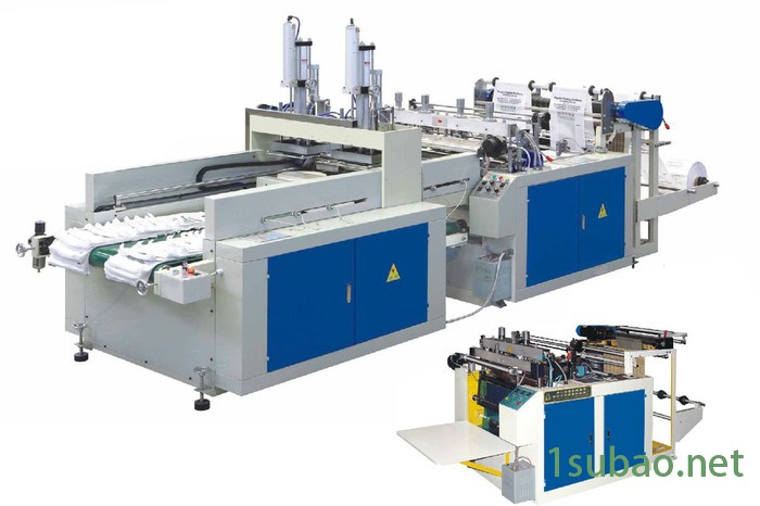 华瑞塑机DFR-400*2/500*2 全自动热封热切电脑制袋机图4