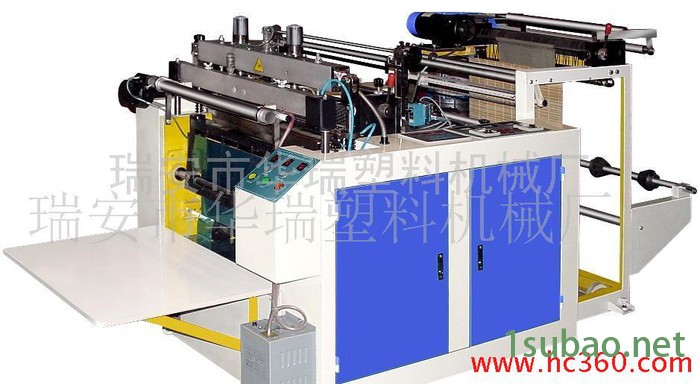 供应华瑞塑机DFR500微电脑控制热封热切制袋机|背心袋制造设备图2