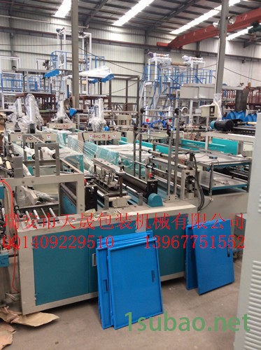 天晟 高速吹膜机 高速制袋机  OPP制袋机  连卷制袋机  边封制袋机图3