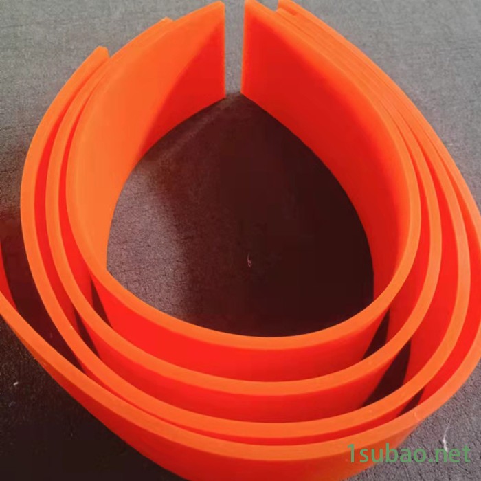 热封热切制袋机硅胶条5mm 红色耐耐磨耐高温硅胶板 华科图4