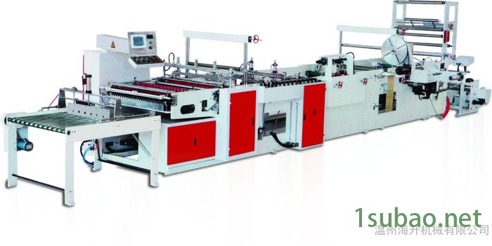 专业制作生产塑料袋、背心袋、平口袋、彩印袋等高速制袋机、连卷制袋机图2