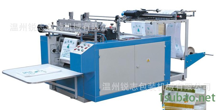 **】电脑控制热封热切制袋机（背心袋设备）购物袋图2