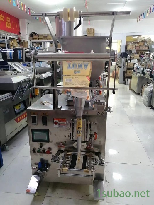 立式液体包装 酸辣酱沙拉酱背封膏体包装机器 三边封乳液包装机械图6