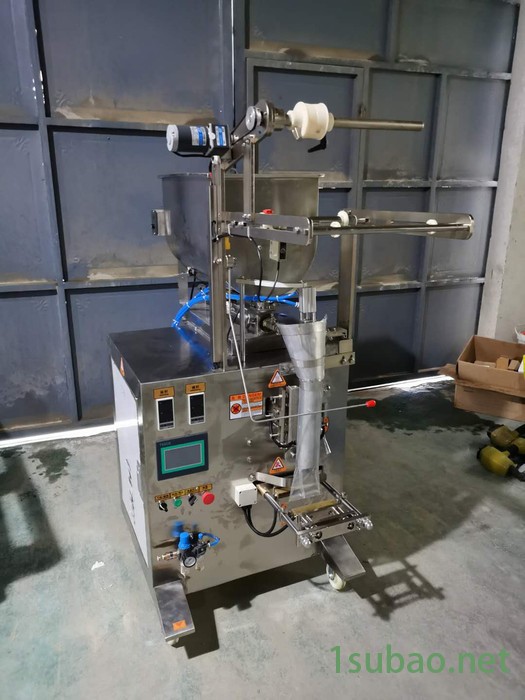 立式液体包装 酸辣酱沙拉酱背封膏体包装机器 三边封乳液包装机械图5
