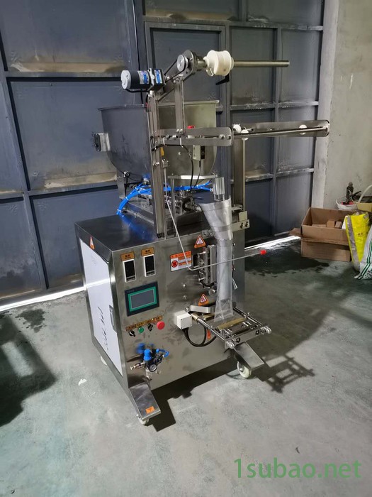 厂家 酸辣酱液体封口机 供应液体立式包装机 三边封乳液包装机械图6