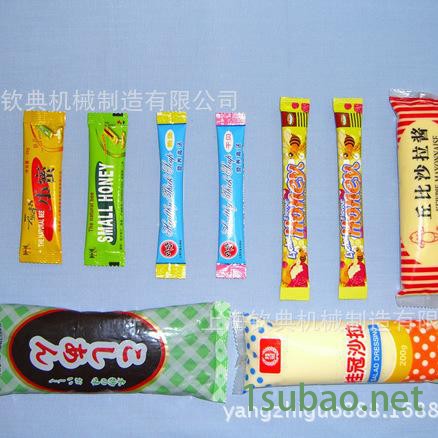 钦典供应连包小袋装洗发水包装机 单包三边封四部分液体包装机图2