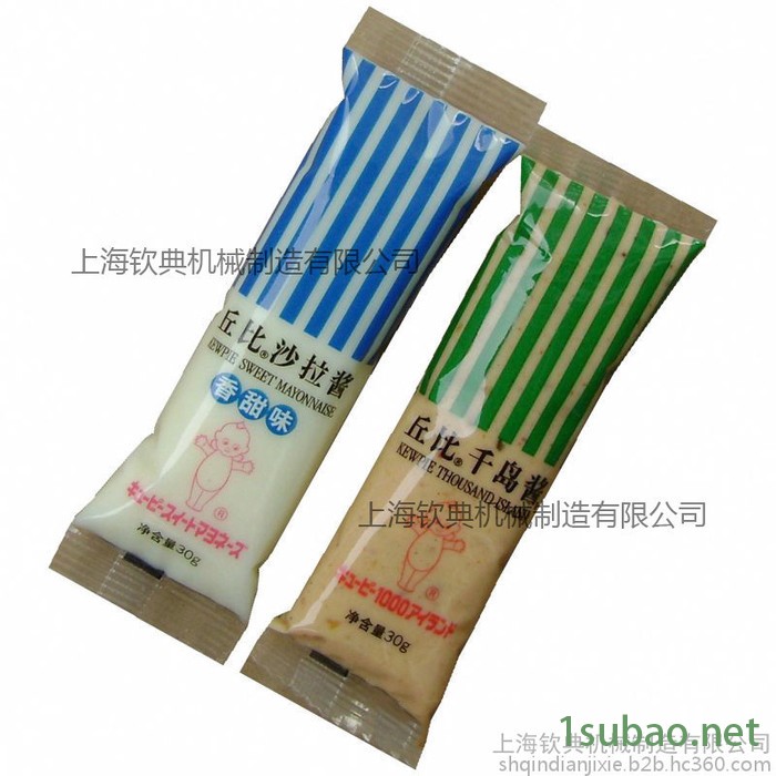 钦典供应连包小袋装洗发水包装机 单包三边封四部分液体包装机图5