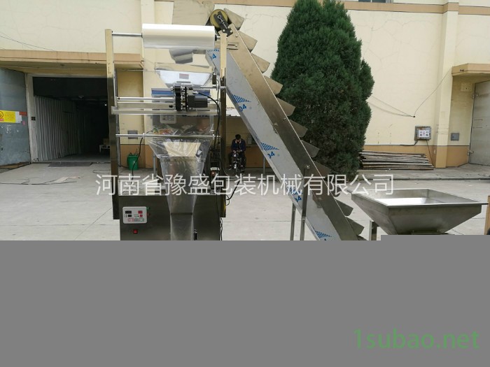 大米五谷杂粮斗式上料全自动包装机 玉米片自动定量包装机 三边封背封颗粒包装机图6