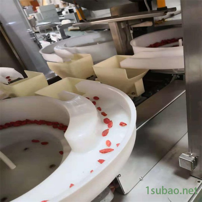 钦典 QD-60DS原味松子条形坚果八宝茶红枣桂圆枸杞茶背封袋三边封包装机图4