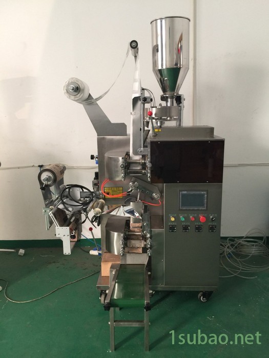 炭烧咖啡挂耳滤泡式全自动包装机械  三、四边封全自动挂耳咖啡包装机械 内外袋速溶咖啡挂耳包包装机械图5