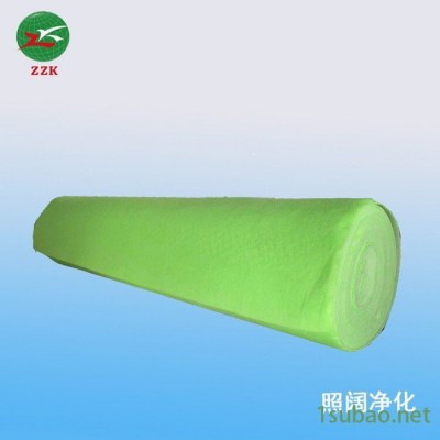 【照阔ZZK】厂家直供批发无纺布绿白棉 ，中效无纺布，中效过滤棉 可定制