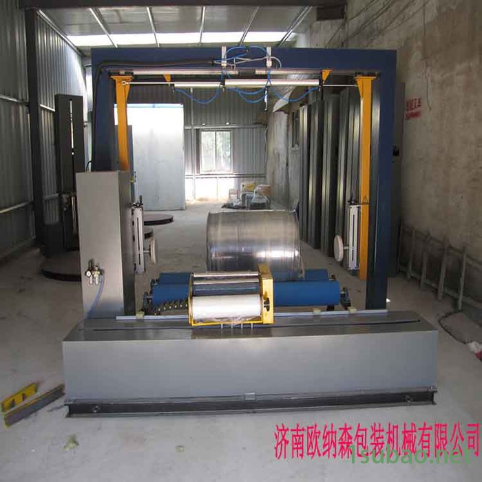 欧纳森ONSW800E径向缠绕包装机 无纺布缠绕膜包装机 自动无纺布缠绕机图2