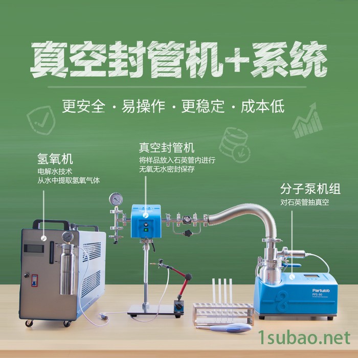 佰力博 真空封管机系统 MRVS1002高质量，高要求真空封管真空封口机图5