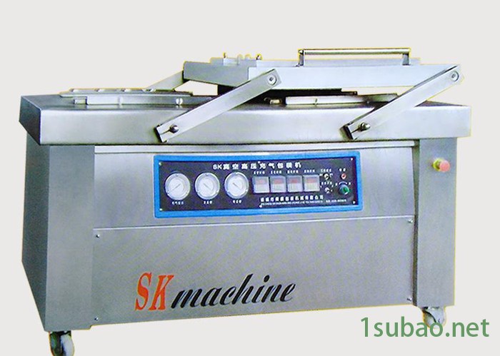 直销舜康GZC500/2S真空高压充气包装机海参鲍鱼充气封口机图3