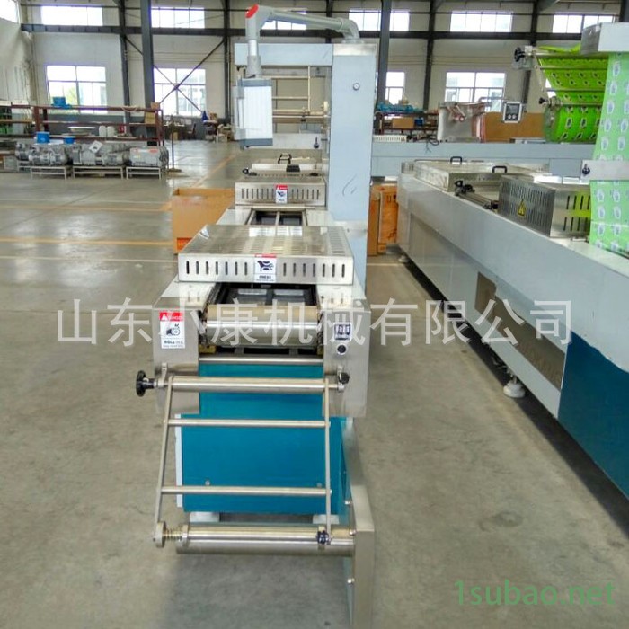 【山东诸城**】全自动商用连续真空充气包装机 小康牌商用连续拉伸膜真空充气包装机 可定制一机多用连续真空充气封口机图4