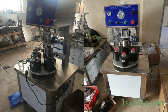 辣椒酱真空封口机 玻璃瓶封口机旋盖机 瓶装辣椒酱真空封盖机 酱类旋盖机图3