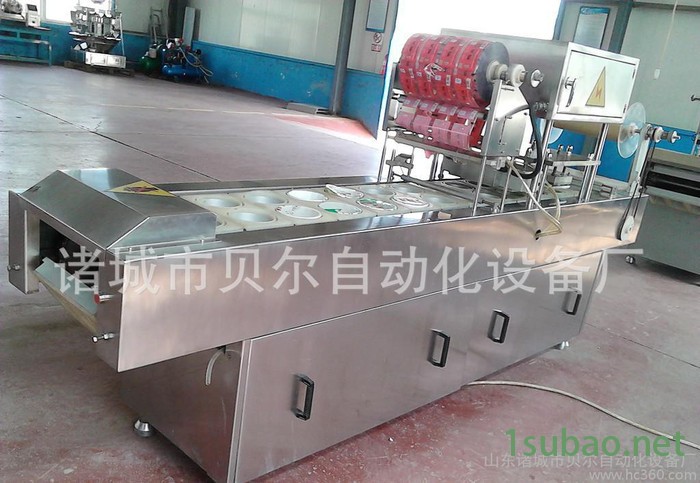 全自动盒式真空（气调）包装机，盒式封口机，新鲜食品气调包装，诸城贝尔直销图5