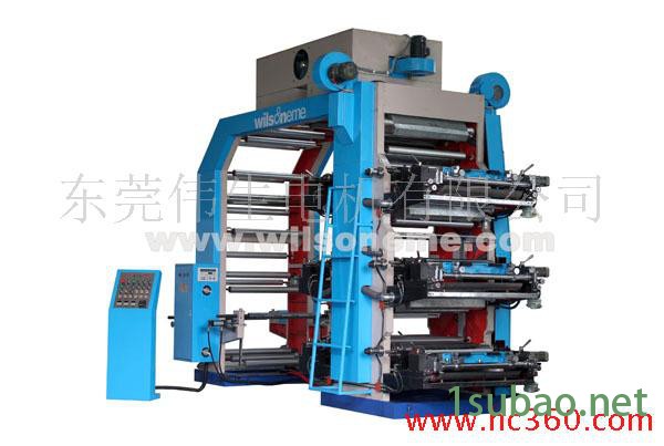 厂家供应  6色无纺布印刷机 彩色商标柔版印刷机图3