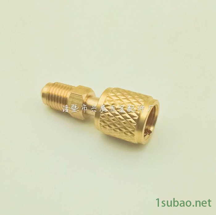 兴展五金专业生产平板太阳能接头配件 水暖配件 液压配件 气动元件 紫铜封帽 管帽  紫铜垫片 PPR球阀 PPR铁铜活接图3