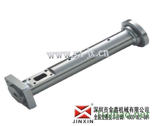 金鑫螺杆厂家生产各类注塑机螺杆，挤出机螺杆炮筒配件/pe注塑机螺杆料筒图/注塑机双合金螺杆炮筒海天内弹簧射咀图片全球销量图5