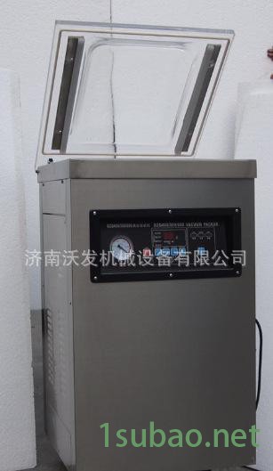 河南郑州熟食水产生鲜落地式塑料袋真空封口机图2