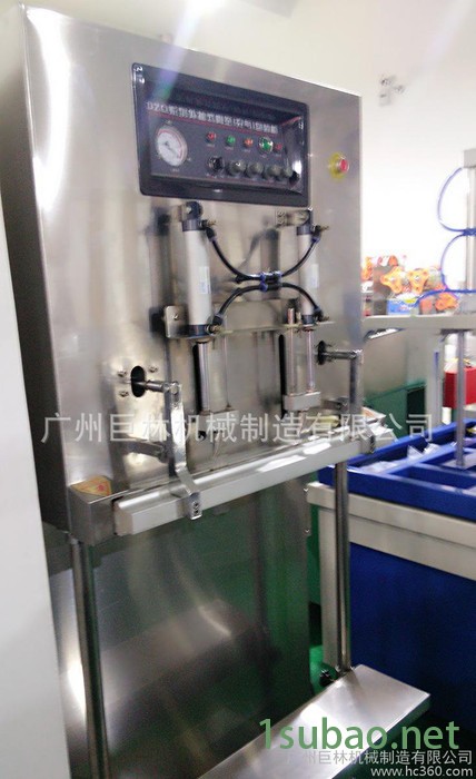立式外抽真空机 自动真空机 饲料、粮食真空  大包装真空封口机图2