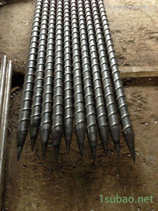 螺杆料筒_吹膜机螺杆料筒_65熔喷布机单螺杆图3