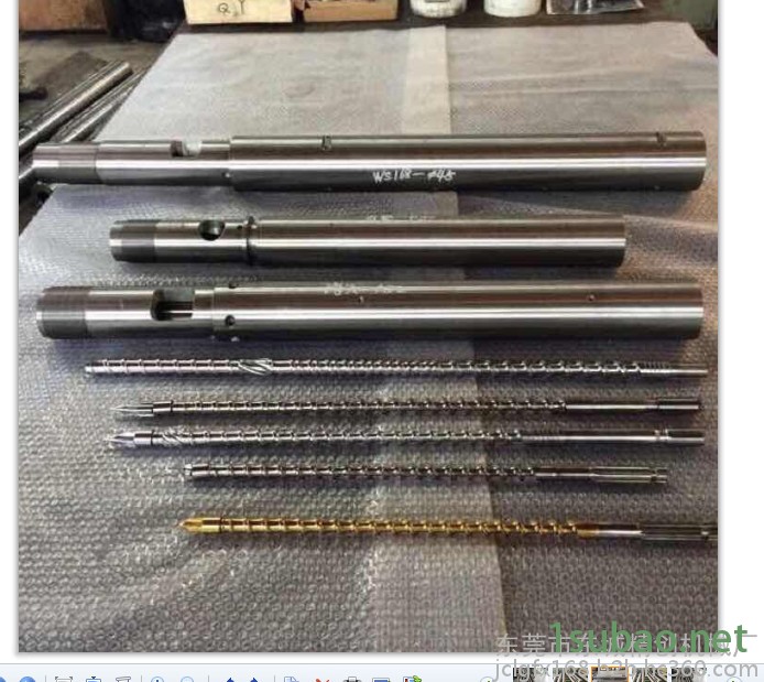 震雄EM100注塑机螺杆料管现货,精创机械诚信推荐 震雄机螺杆炮筒厂家图3