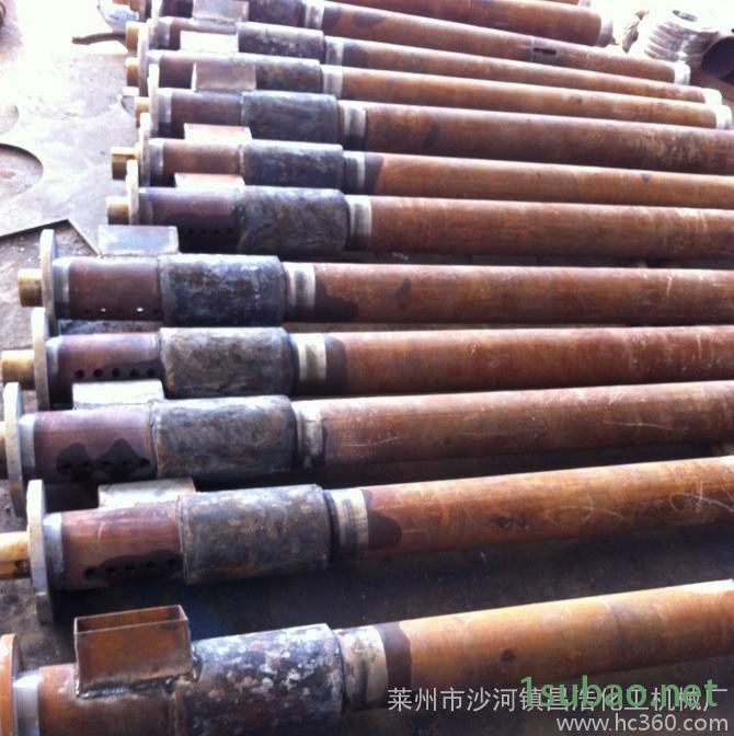 昌浩批发订做150型塑料造粒机双螺杆丝杆料筒 螺杆料筒 挤出机螺杆料筒图2