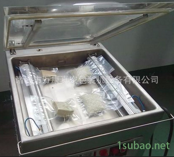 烧鸡单室真空包装机 自动烧鸡真空封口机  下凹型真空包装机图3
