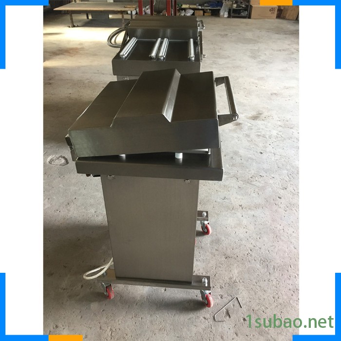 立式400真空包装机 单式全不锈钢封口机真空包装机 山野菜真空包装机图2