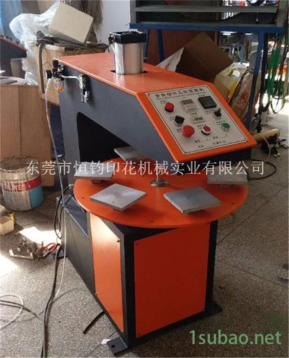 自动六工位烫画机 无纺布凹凸压花机,无纺布压标机,**图6