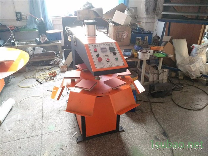 自动六工位烫画机 无纺布凹凸压花机,无纺布压标机,**图4