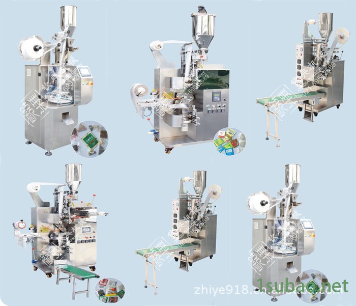 尼龙布三角袋茶叶包装机/无纺布三角袋茶叶包装机(带线标)图3