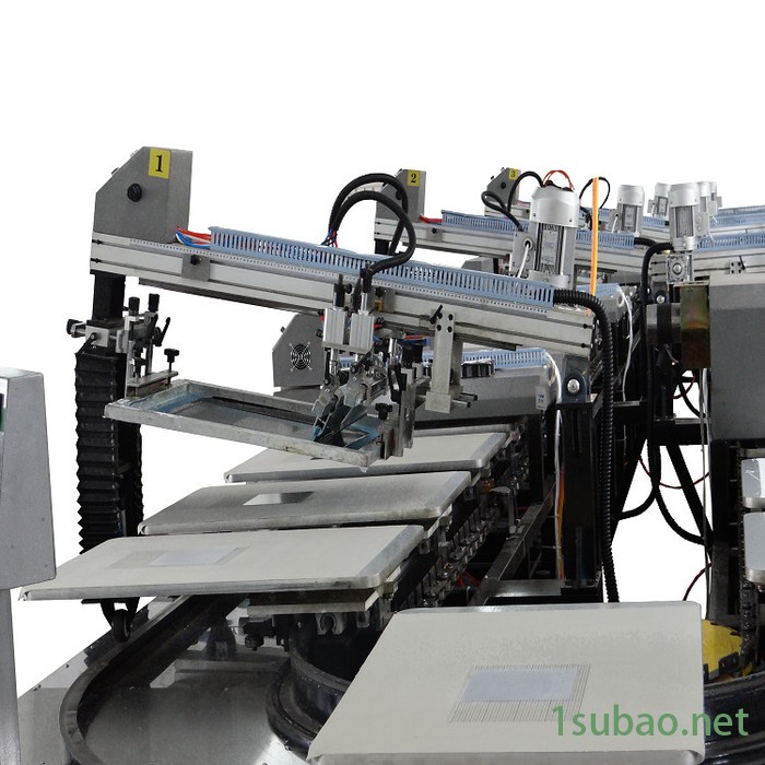 冠达自动椭圆型印花机   非标定制   无纺布印花机   丝网印刷机   丝印机  套色准图4