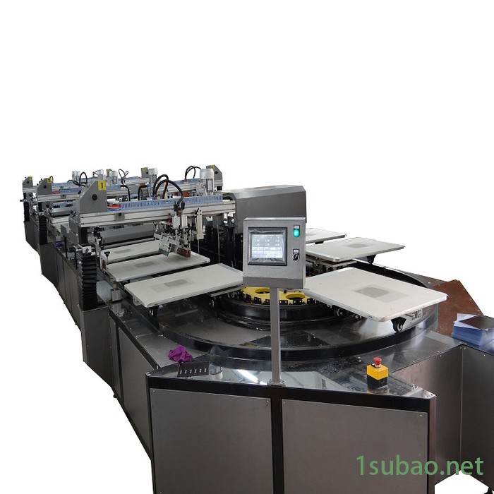 冠达自动椭圆型印花机   非标定制   无纺布印花机   丝网印刷机   丝印机  套色准图2