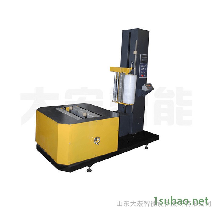 大宏P500/P800 小型圆筒缠绕机 缠绕机厂家直供 无纺布圆筒纸缠绕打包机图4