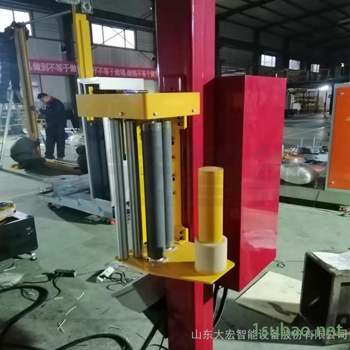 大宏P500/P800 小型圆筒缠绕机 缠绕机厂家直供 无纺布圆筒纸缠绕打包机图3